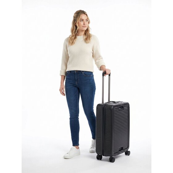 Hedgren Raku 4 Rollen Trolley 75 cm mit Dehnfalte