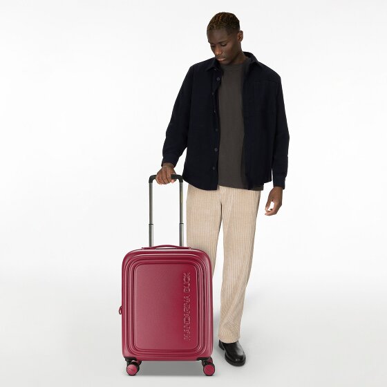 Mandarina Duck Logoduck + 4 Rollen Kabinentrolley S 55 cm