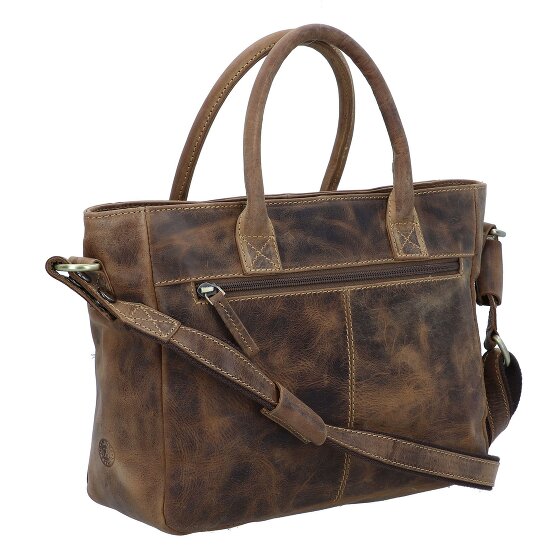 Greenburry Vintage Shopper Tasche Leder 36 cm