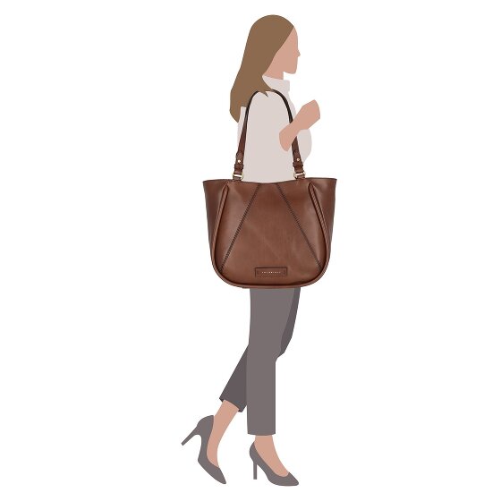 The Bridge Brigida Schultertasche Leder 33 cm