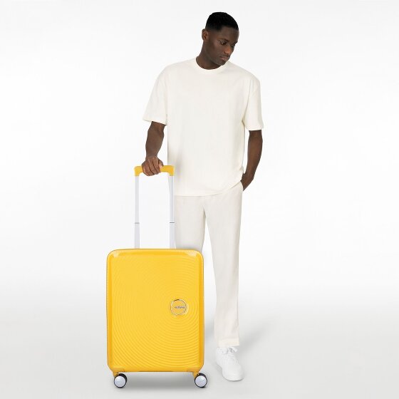 American Tourister Soundbox 4 Rollen Kabinentrolley 55 cm mit Dehnfalte