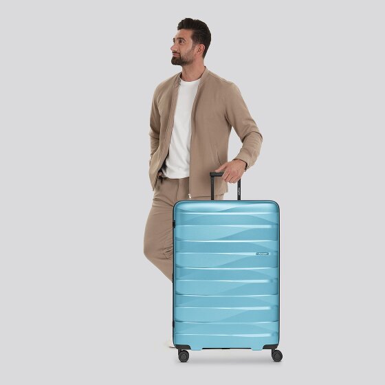 Bergpfeil Travel 4 Rollen Trolley L 75 cm mit Dehnfalte