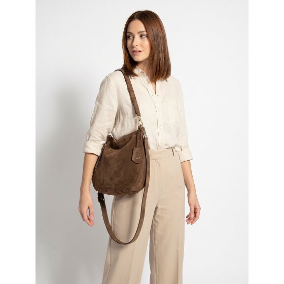 abro Juna Schultertasche Leder 34 cm