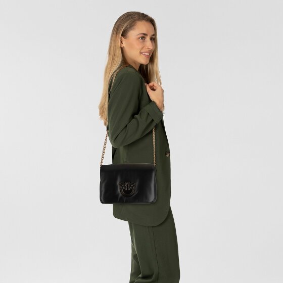 PINKO Love Click Umhängetasche Leder 27.5 cm