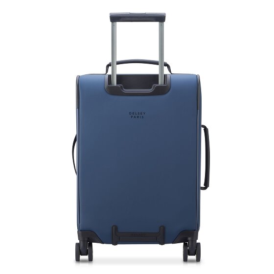 Delsey Paris Turenne Soft 4 Rollen Kabinentrolley 55 cm mit Dehnfalte