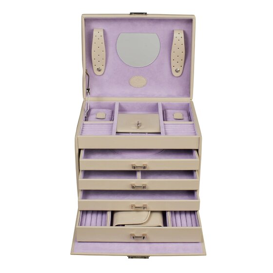 Windrose Merino Schmuckkasten 26 cm