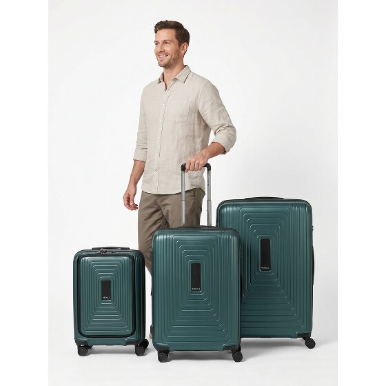 Redolz Essentials 14 4 Rollen Kofferset 3-teilig mit Dehnfalte