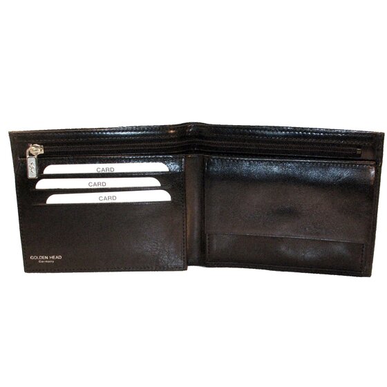 Golden Head Colorado Geldbörse RFID Leder 12,5 cm