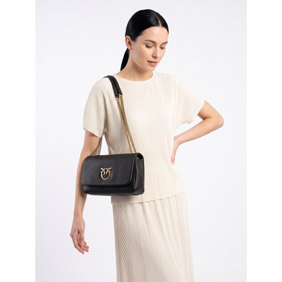 PINKO Love Soft Schultertasche Leder 31 cm