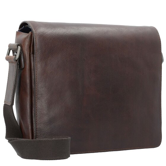 Leonhard Heyden Roma Messenger Leder 31 cm Laptopfach