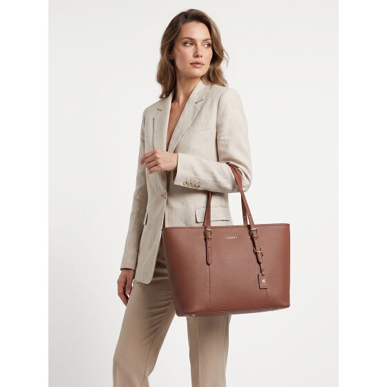Lazarotti Bologna Leather XL Shopper Tasche Leder 35 cm