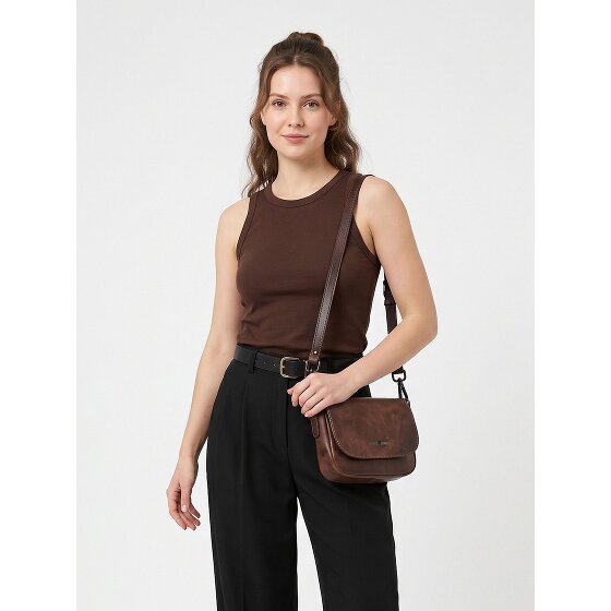 Greenburry Newport Schultertasche Leder 20 cm