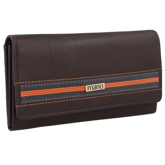 mano Don Leonardo Geldbörse RFID Leder 18 cm