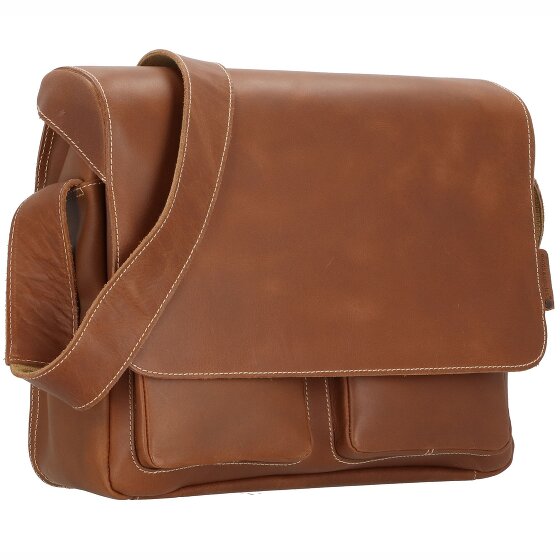 aunts & uncles Hunter Nick Messenger Leder 37 cm Laptopfach