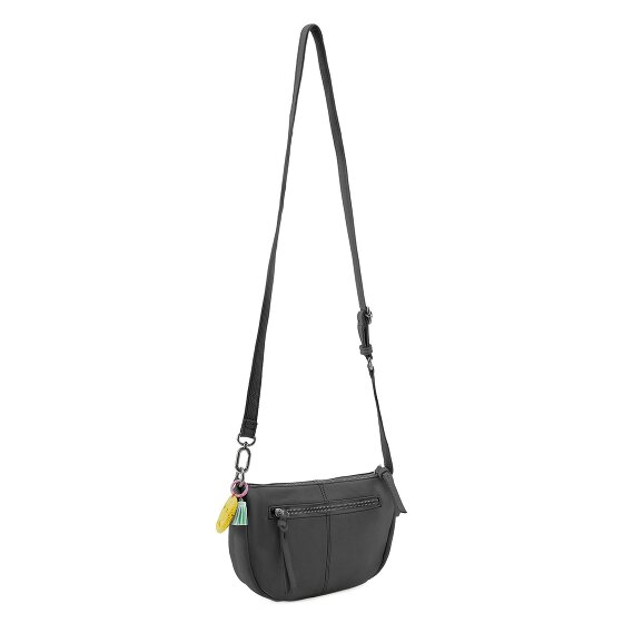 FredsBruder Take A Smile Umhängetasche Leder 24 cm