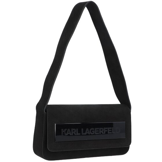 Karl Lagerfeld Essential Schultertasche Leder 24 cm