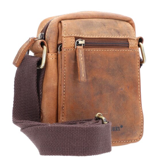 Greenburry Vintage Travel 2 Umhängetasche Leder 15 cm