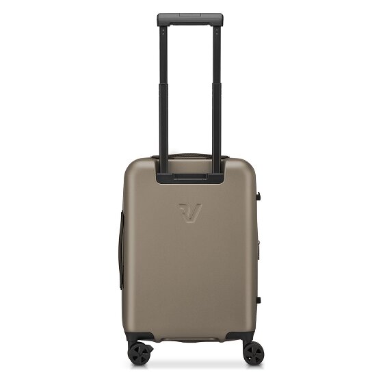 Roncato Florence 4-Rollen Kabinentrolley 55 cm mit Dehnfalte Laptopfach