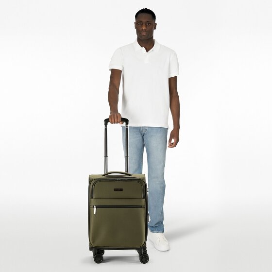 bugatti Valencia Soft 4 Rollen Kabinentrolley S 55 cm mit Dehnfalte bugatti Valencia Soft 4 Rollen Kabinentrolley S 55 cm mit Dehnfalte
