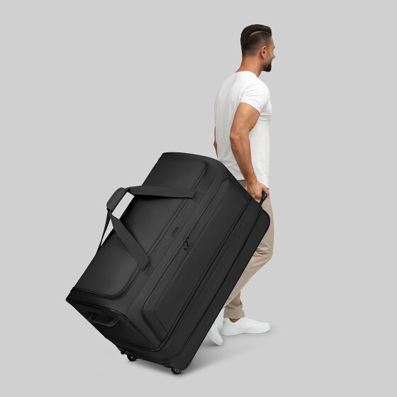 Redolz Duffle Essentials 2-Rollen Reisetasche 90 cm XXL mit Dehnfalte Sondergröße
