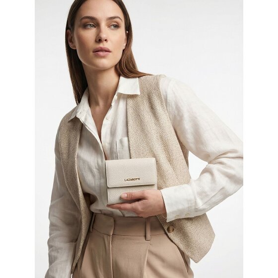 Lazarotti Bologna Leather Geldbörse Leder 12 cm