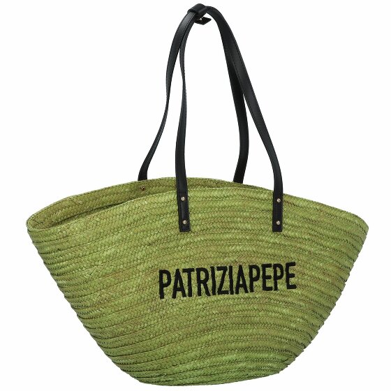 Patrizia Pepe Summer Straw Shopper Tasche 40 cm
