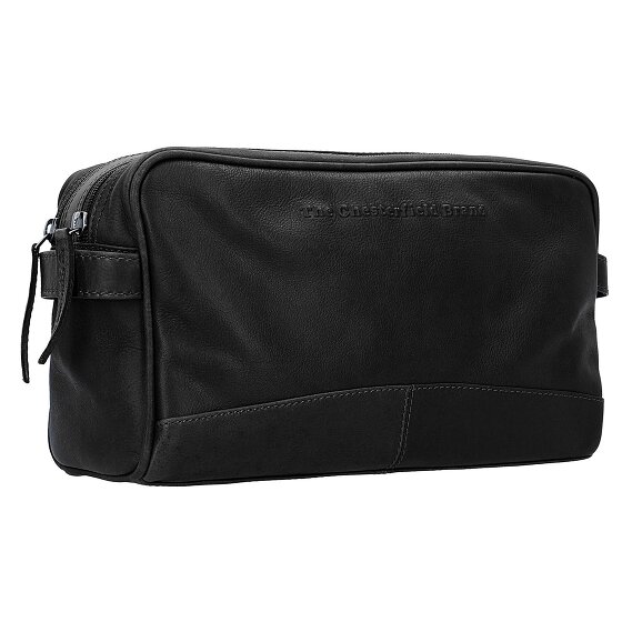 The Chesterfield Brand Wax Pull Up Kulturbeutel Leder 29 cm