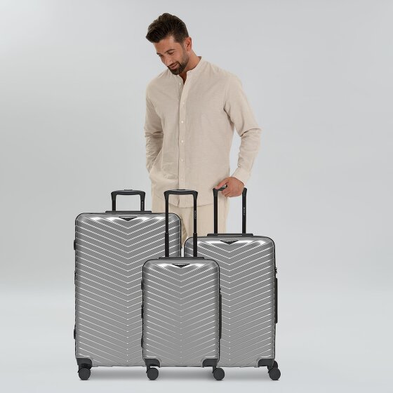 Redolz Essentials 18 4 Rollen Kofferset 3-teilig mit Dehnfalte