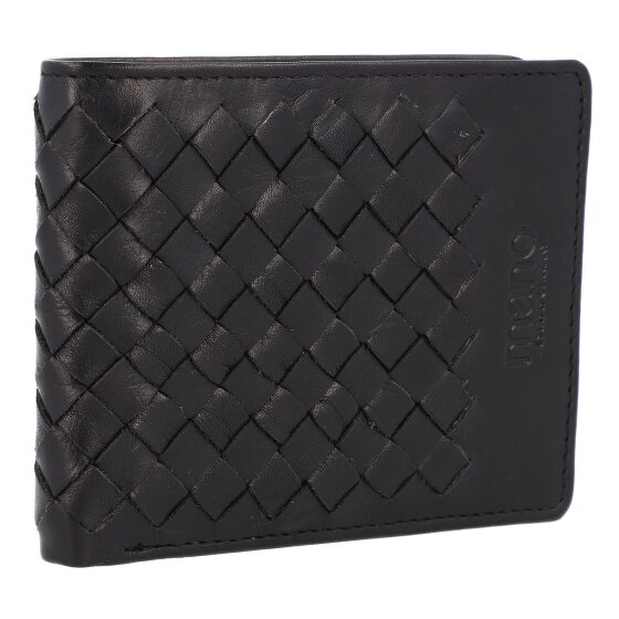 mano Don Luca Geldbörse Leder 10,5 cm