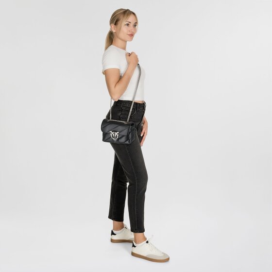 PINKO Love Puff Umhängetasche Leder 21 cm