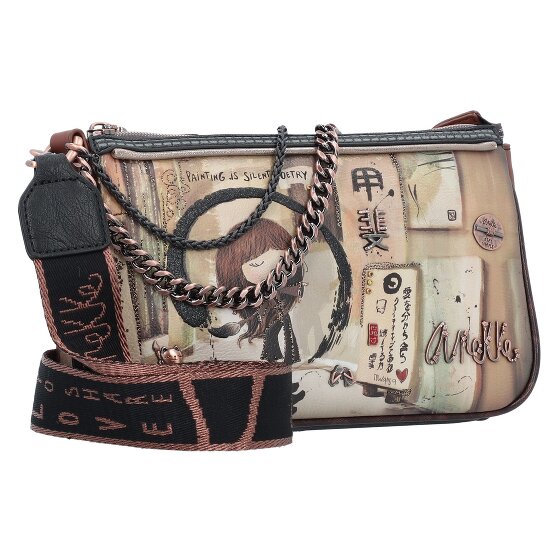 Anekke Shoen Black Umhängetasche 24 cm