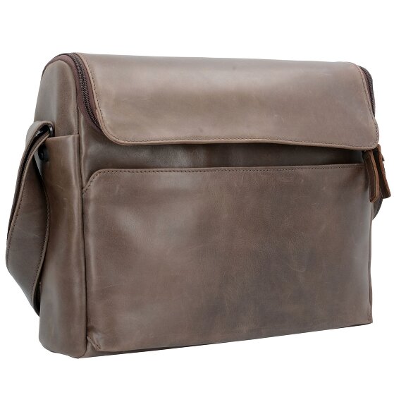 Harold's 2in1 Aktentasche Leder 36 cm Laptopfach