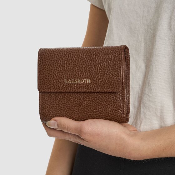 Lazarotti Bologna Leather Geldbörse Leder 12 cm