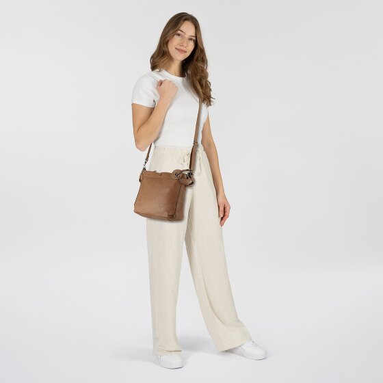 Harbour 2nd Soft Weaving Schultertasche Leder 24 cm