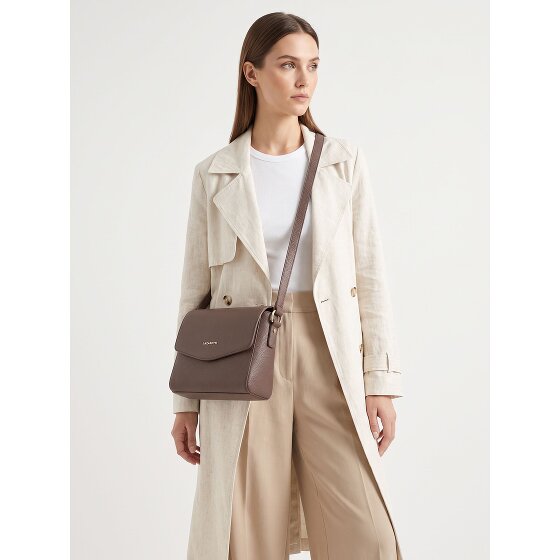 Lazarotti Bologna Leather Crossbody Umhängetasche Leder 22 cm