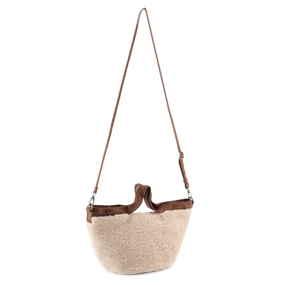 FredsBruder Teddy Layer Schultertasche Leder 40 cm