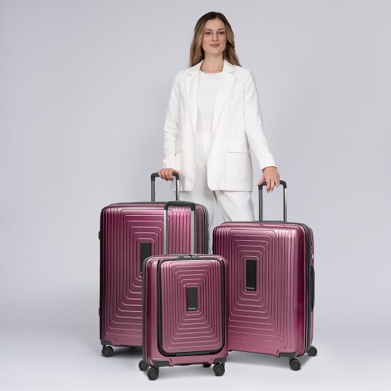 Redolz Essentials 14 4 Rollen Kofferset 3-teilig mit Dehnfalte