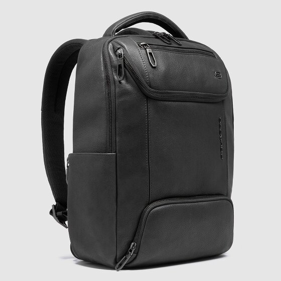 Piquadro Cronus Business-Rucksack Leder 39 cm Laptopfach