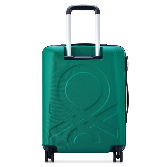 Delsey Paris x United Colors of Benetton Fabrica 4-Rollen Kabinentrolley 55 cm