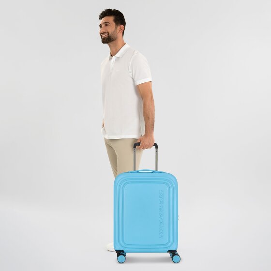 Mandarina Duck Logoduck + 4 Rollen Kabinentrolley S 55 cm