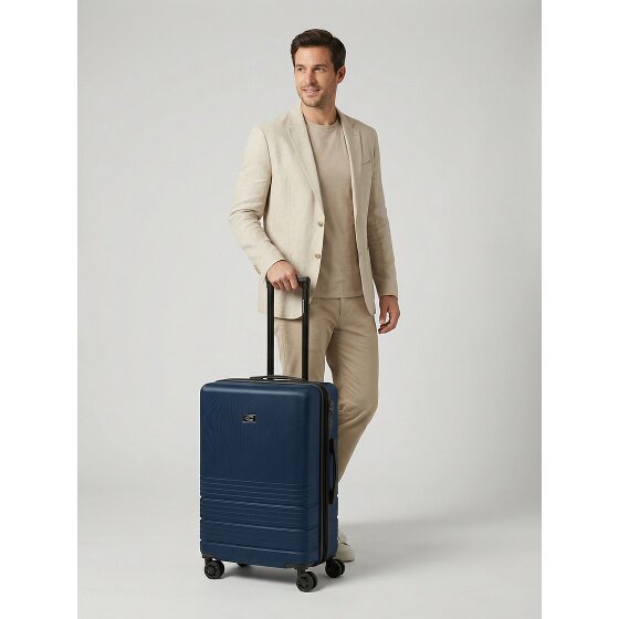 camel active Hanoi 4 Rollen Trolley M 65 cm mit Dehnfalte