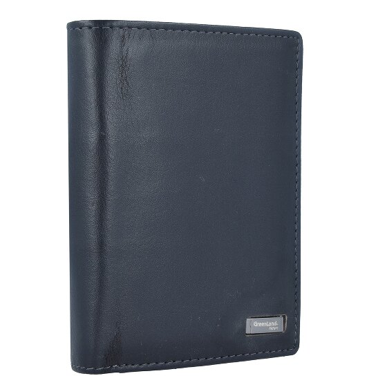 Greenland Nature Black Nappa Geldbörse RFID 9,5 cm