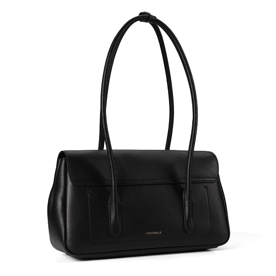 Coccinelle C-Me Lock Schultertasche Leder 35 cm