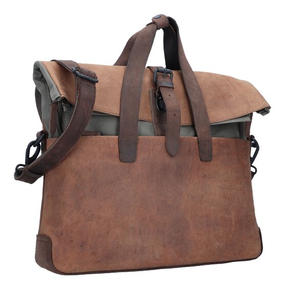 Harold's Twister Aktentasche Leder 40 cm Laptopfach