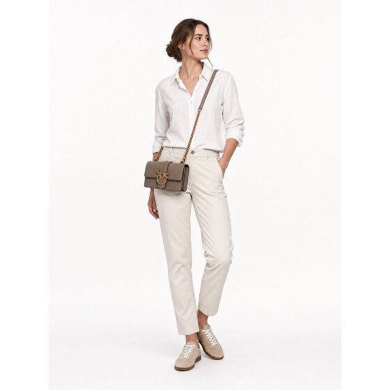 PINKO Love One Umhängetasche Leder 21 cm