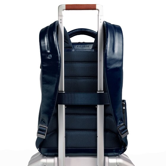Piquadro Blue Square Daypack Leder 29 cm Laptopfach