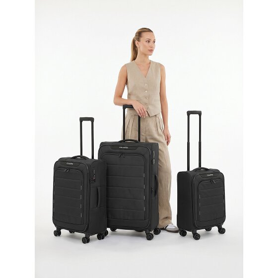 Travelite Skaii 4 Rollen Kofferset 3-teilig mit Dehnfalte