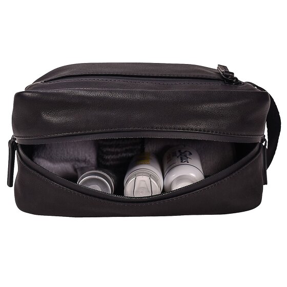 Leonhard Heyden Den Haag Kulturbeutel Leder 23 cm