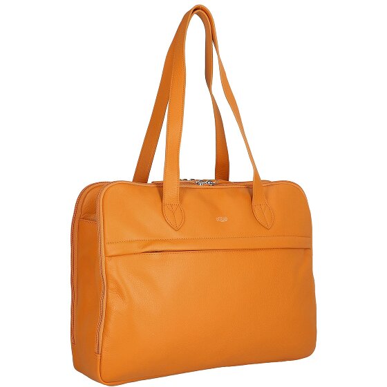 Jump Uppsala Schultertasche Leder 40 cm Laptopfach