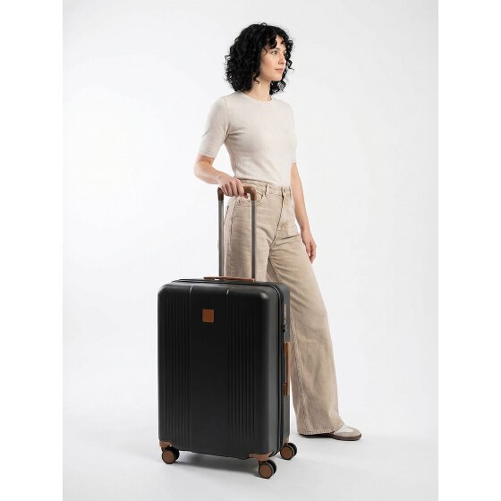 Bric's Ferrara 4 Rollen Trolley M 67 cm mit Dehnfalte